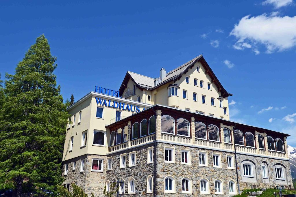 Hotel Waldhaus Am See Svatý Mořic Exteriér fotografie