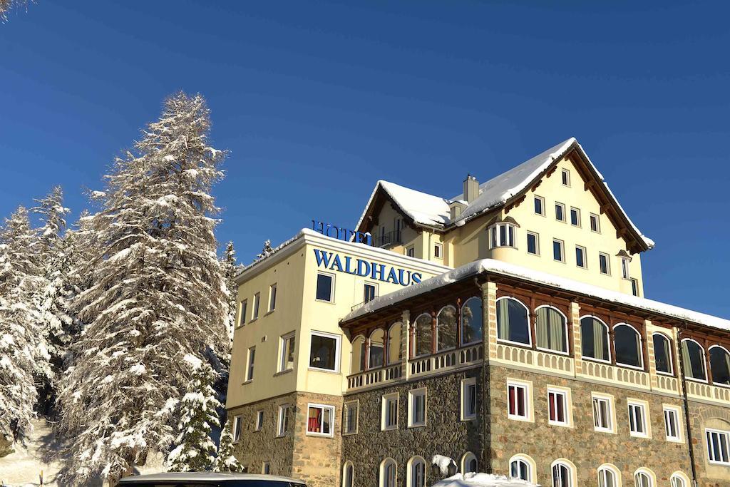 Hotel Waldhaus Am See Svatý Mořic Exteriér fotografie